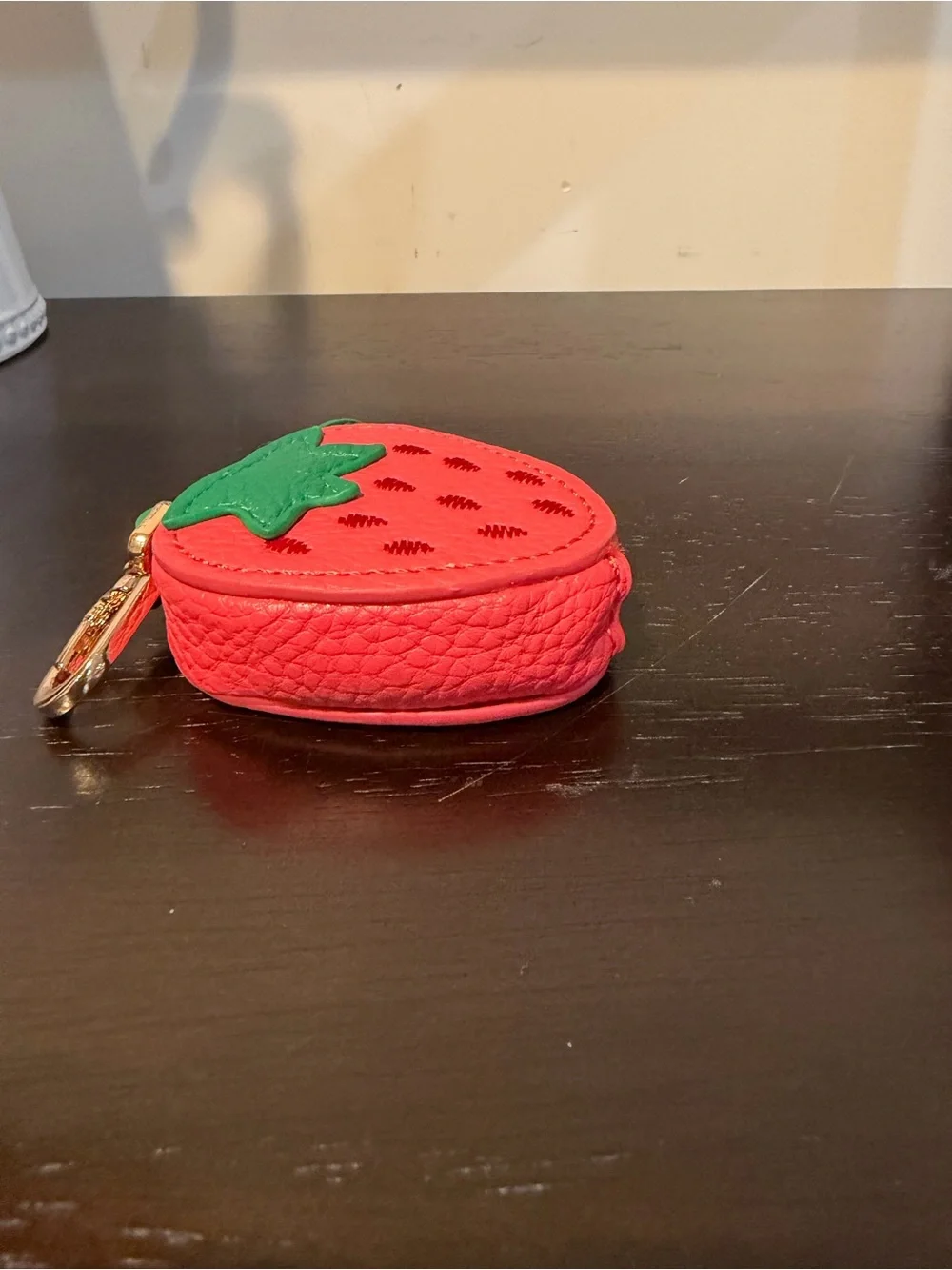 Strawberry Bag Charm Coin Purse Keychain